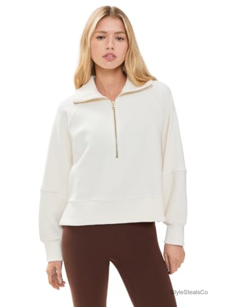 Varley Women's Milano Half Zip Sweatshirt 2.0
